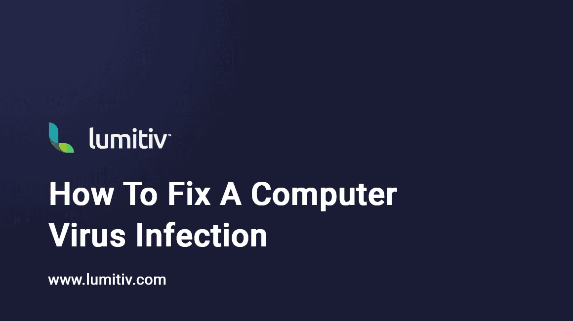 How to Fix a Computer Virus Infection